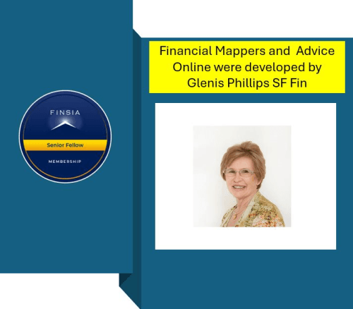 Glenis Phillips developer of Financial Mappers and Advice Online